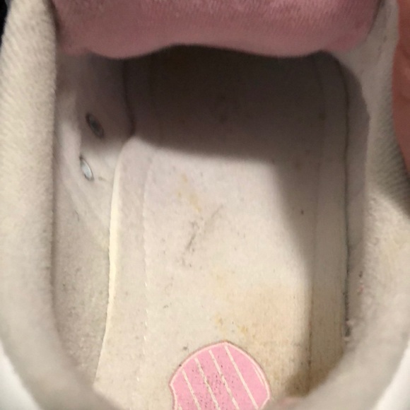 Leather K•Swiss White & Pink size 9 - Picture 9 of 9